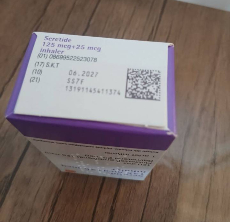 اسپری سروتاید 25/125 میکروگرم سریتاید SERETIDE Inhaler 25/125 mcg
